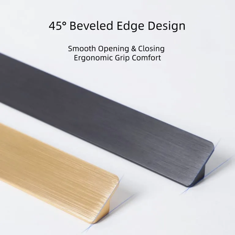 45° Bevel Cabinet Handles