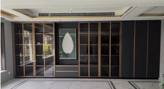 6000 Series Aluminum Profile for Wardrobe Glass Door & Kitchen Cabinet — view 3
