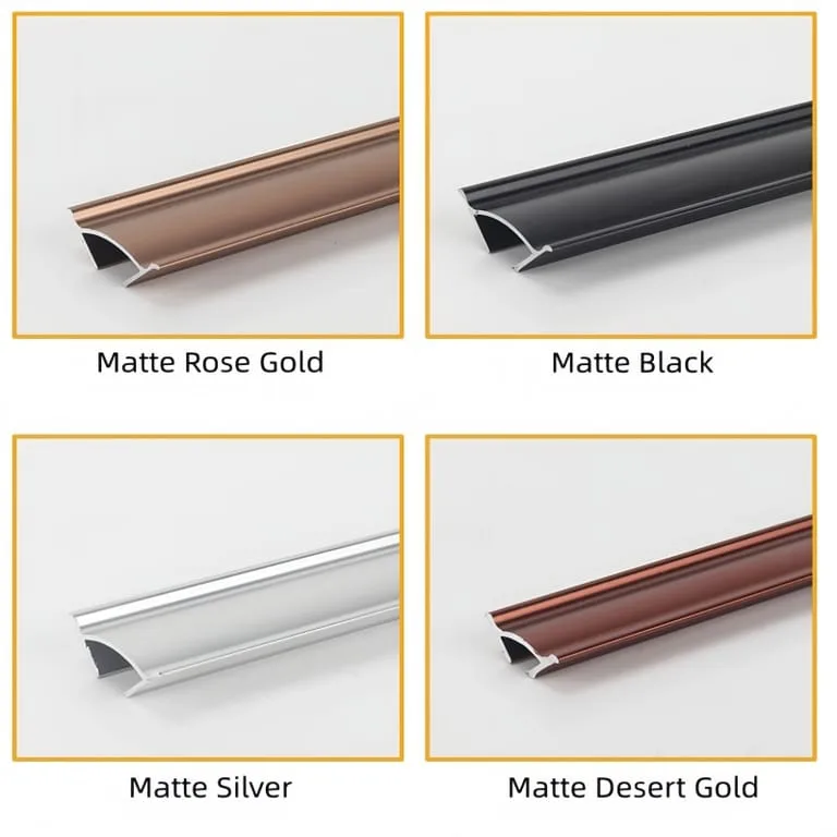 Aluminum Alloy Matte Inner Corner Line — view 4