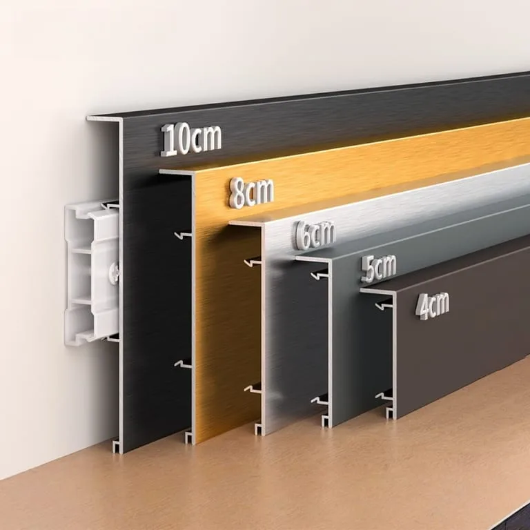 Aluminum Engineering-Grade Skirting Board