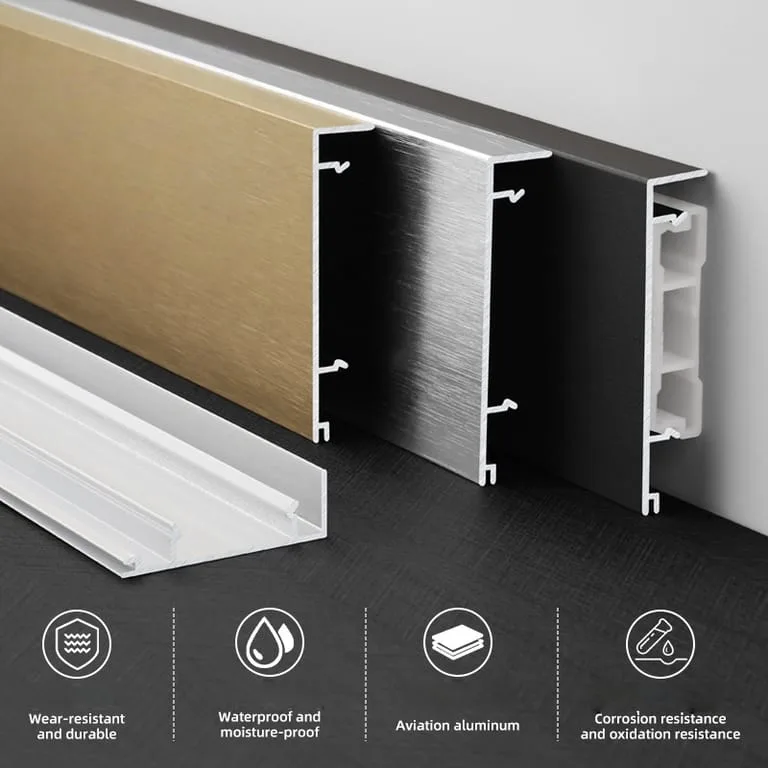Aluminum Engineering-Grade Skirting Board — view 2