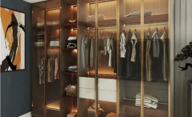 Aluminum Frame Glass Door Cabinets — view 2