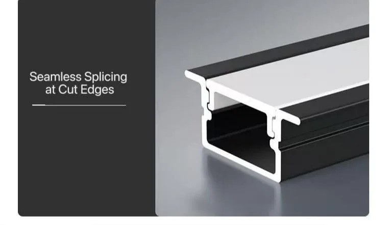 Aluminum Recessed U-Shaped LED Channel — view 3