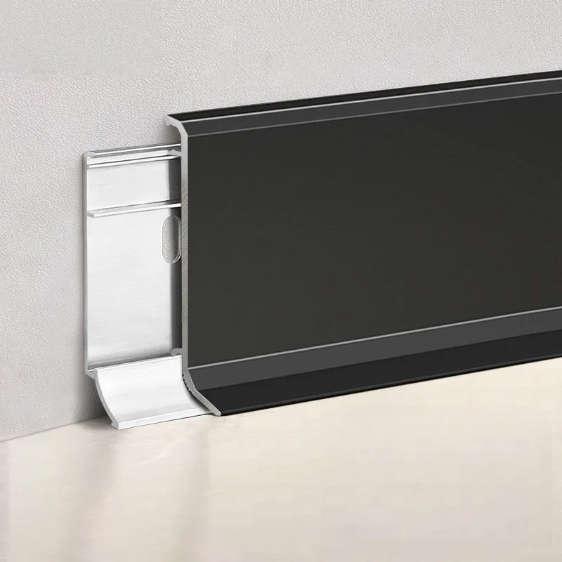 Anodized Aluminum Diamond Type Skirting Board — view 6