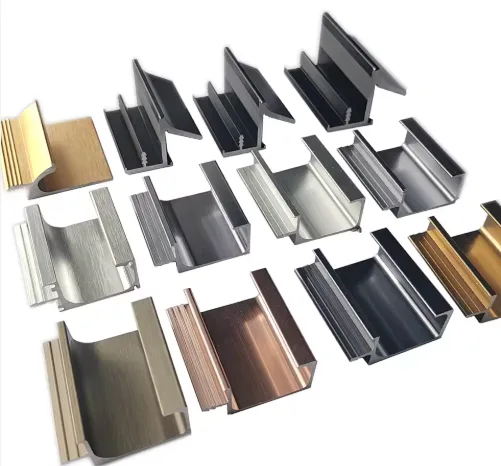 Anodized Mirror Silver Aluminum Profile — view 3