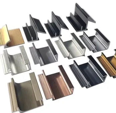Anodized Mirror Silver Aluminum Profile — view 6