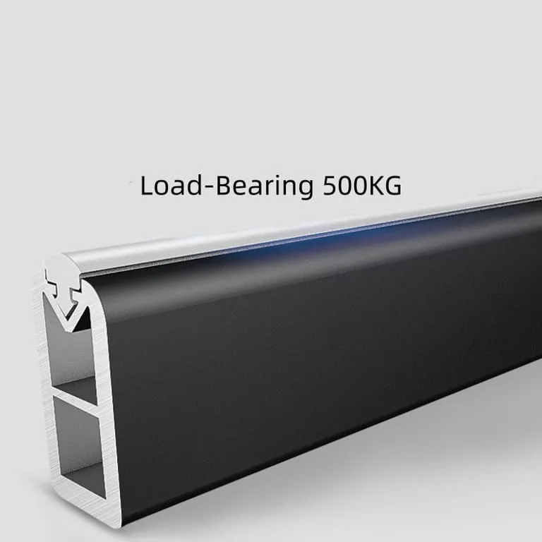Customizable Aluminum Cloth Hanging Rod for Wardrobe & Cabinet Systems — view 3