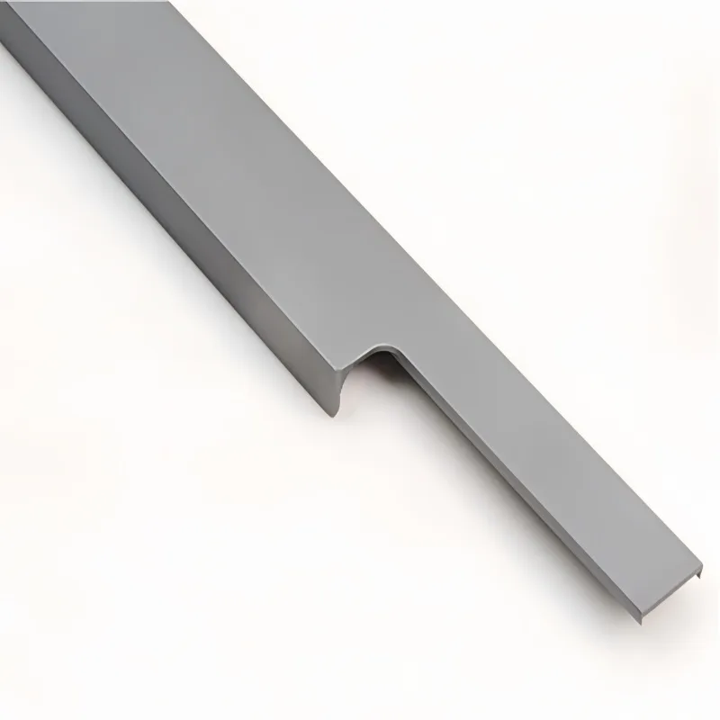 F-Shaped Hidden Aluminum Handle Concealed Furniture Pull for… — view 6