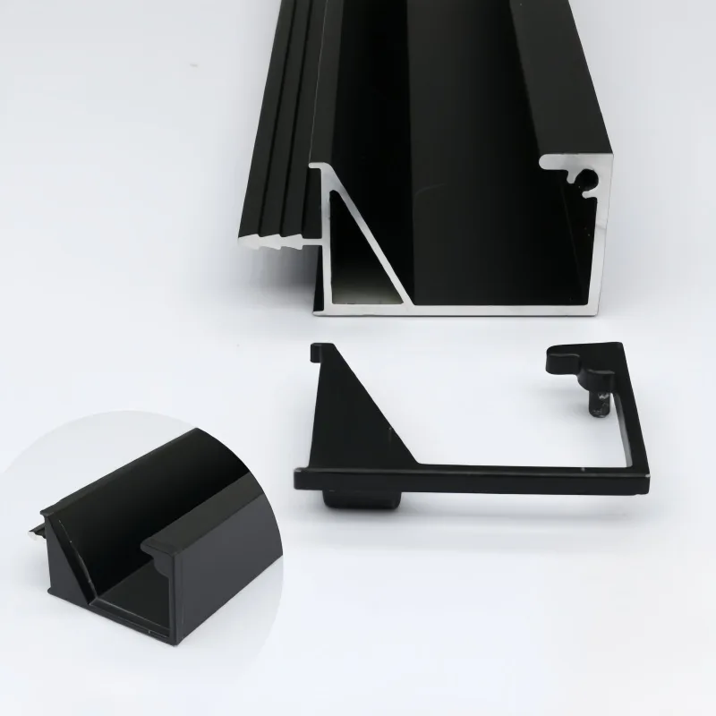 G-Shape Cabinet Handle with Triangle End Caps — view 5