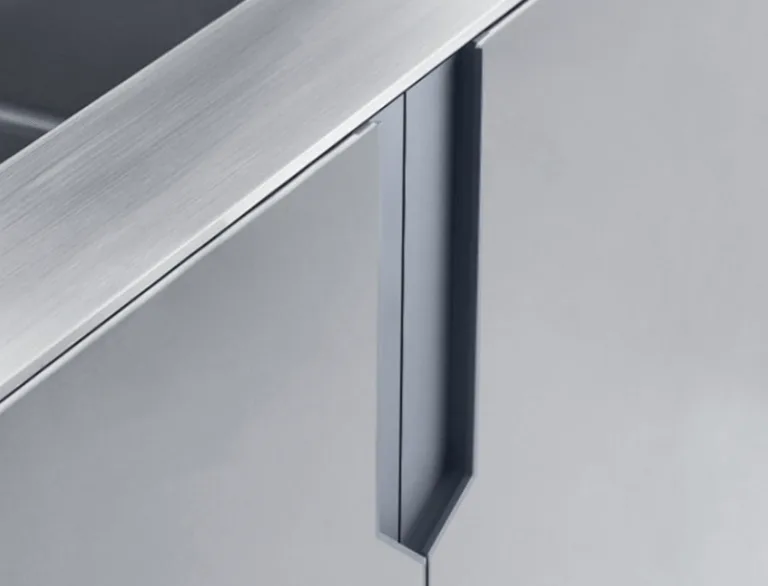 Invisible Aluminum Alloy Ox Horn Handle