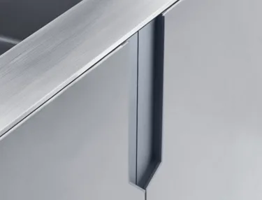 Invisible Aluminum Alloy Ox Horn Handle — view 2