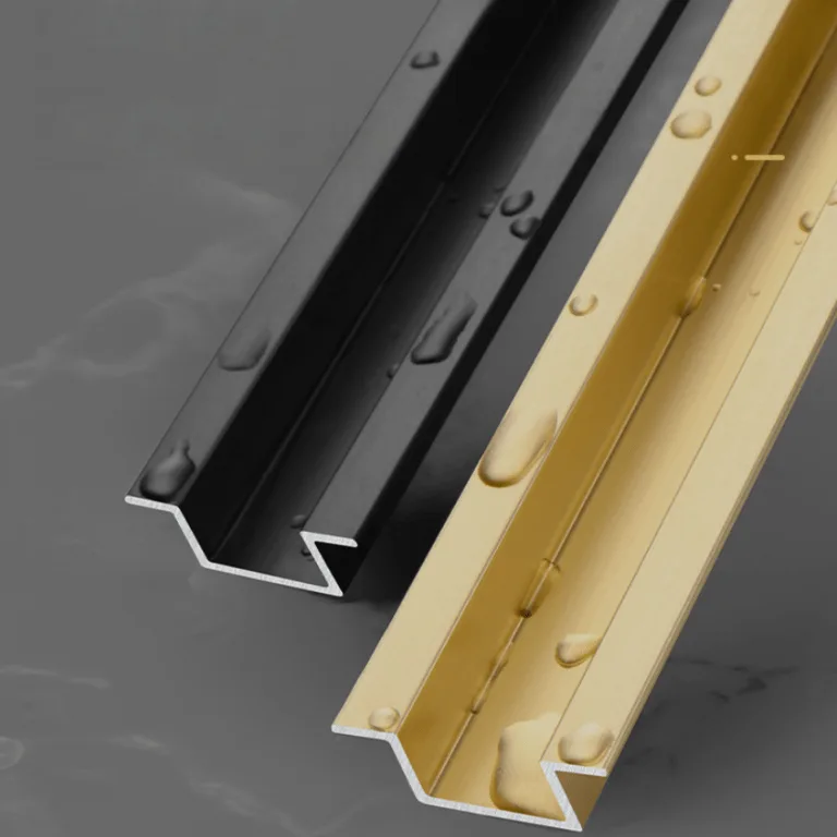 J-shaped Aluminum Tile Edge Trim — view 2