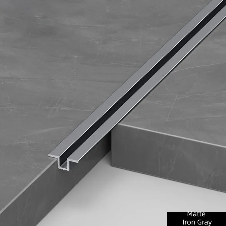 J-shaped Aluminum Tile Edge Trim — view 3