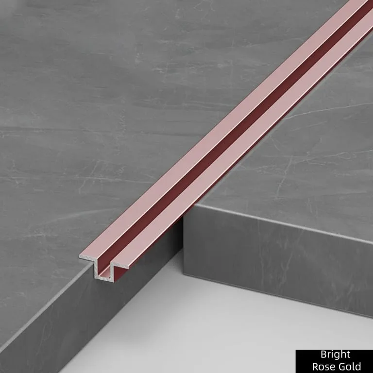 J-shaped Aluminum Tile Edge Trim — view 4