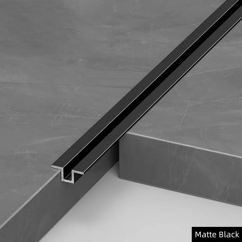 J-shaped Aluminum Tile Edge Trim — view 5