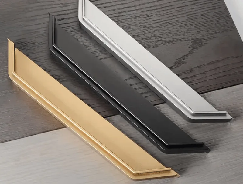 Modern Aluminum Invisible Concealed Handle — view 3