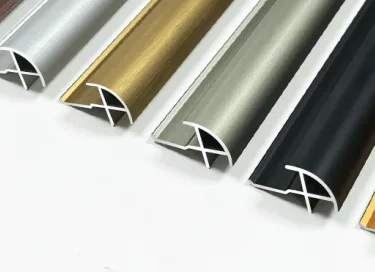 Multi-Color Aluminum Round External Corner Trim — view 6
