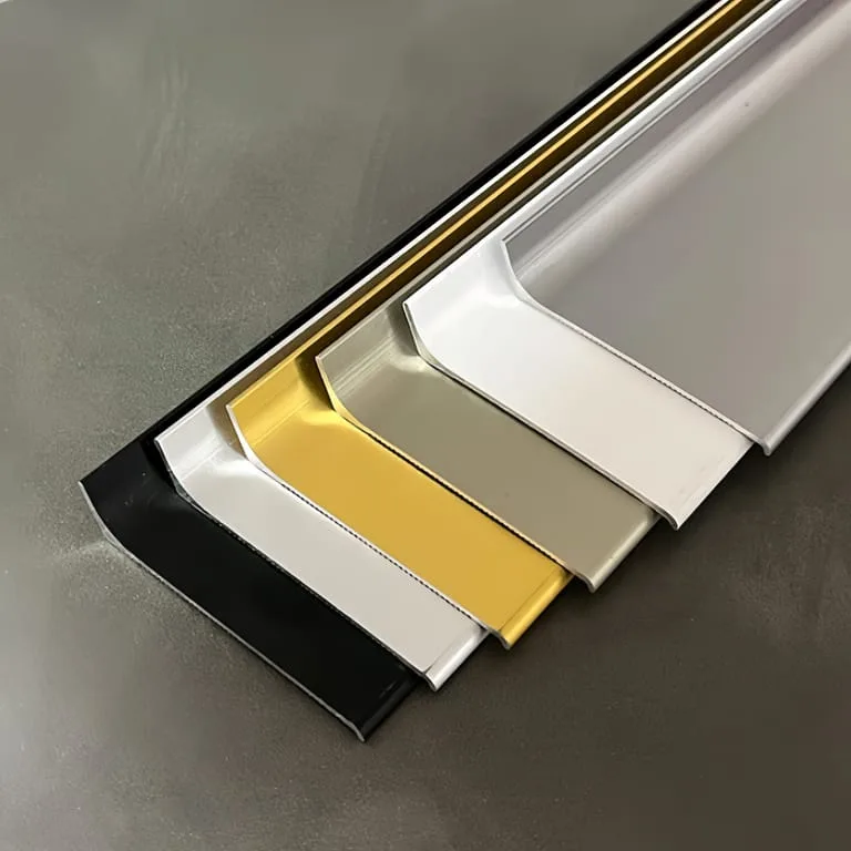 Punch-Free Aluminum Self-Adhesive Skirting Board — view 2