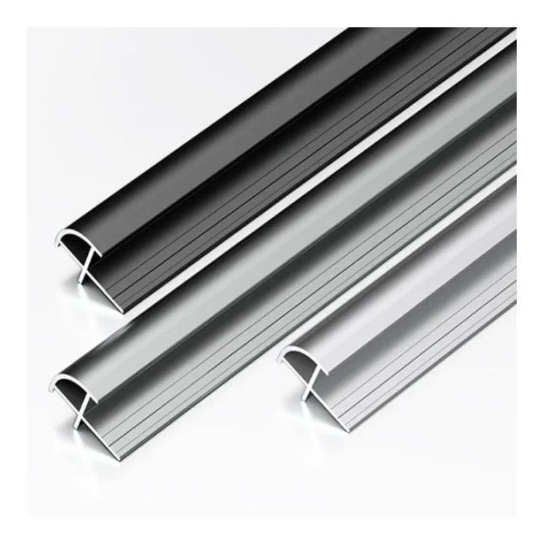 Round External Corner Aluminum Trim Strip