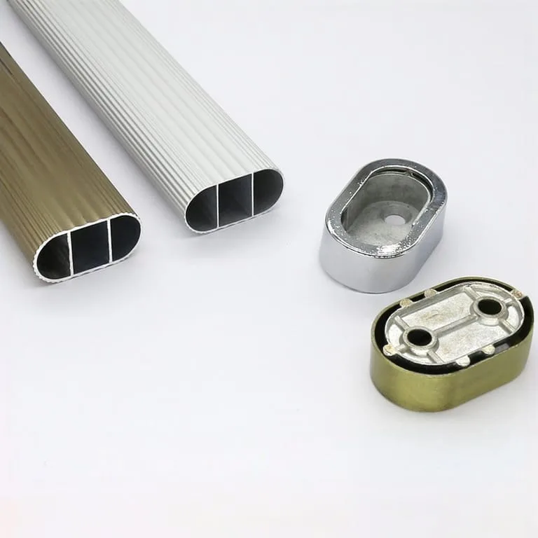 Rust-Resistant Aluminum Alloy Clothes Rail