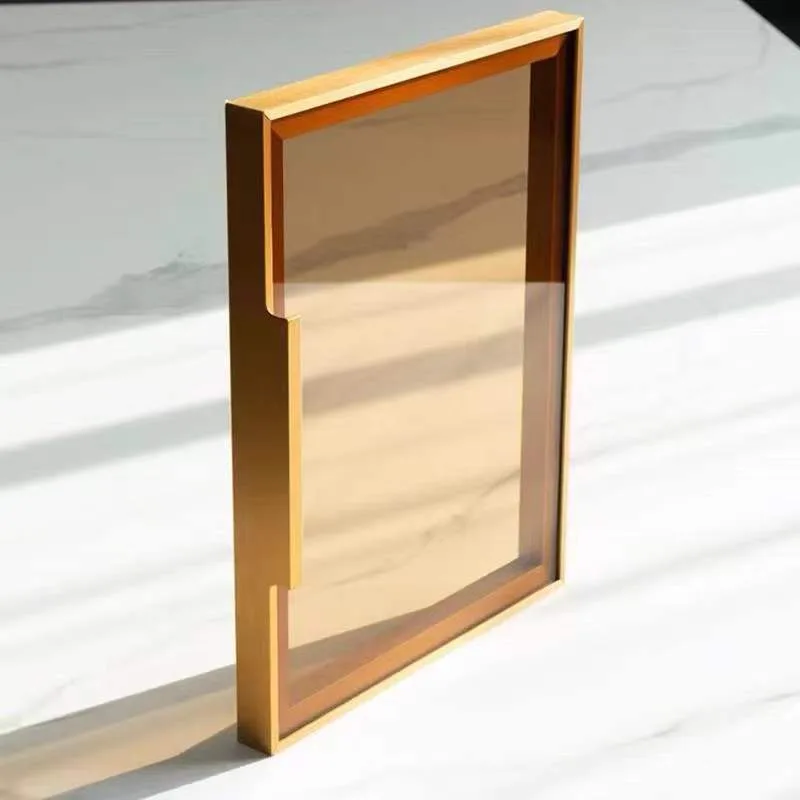 1.8mm Ultra-Thin Aluminum Alloy Glass Cabinet Door with 3C Tempered… — view 4
