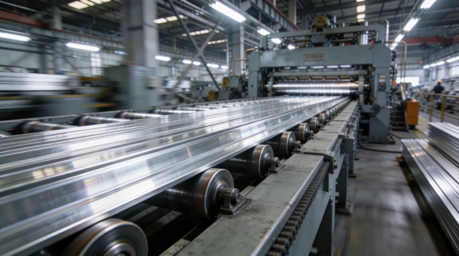 Extrusion Production — AlumHome aluminum extrusion factory