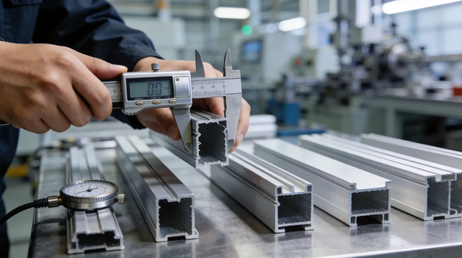 Quality Control — AlumHome aluminum extrusion factory